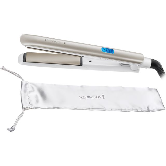 Remington HYDRAluxe S8901 Hair Straighteners - White