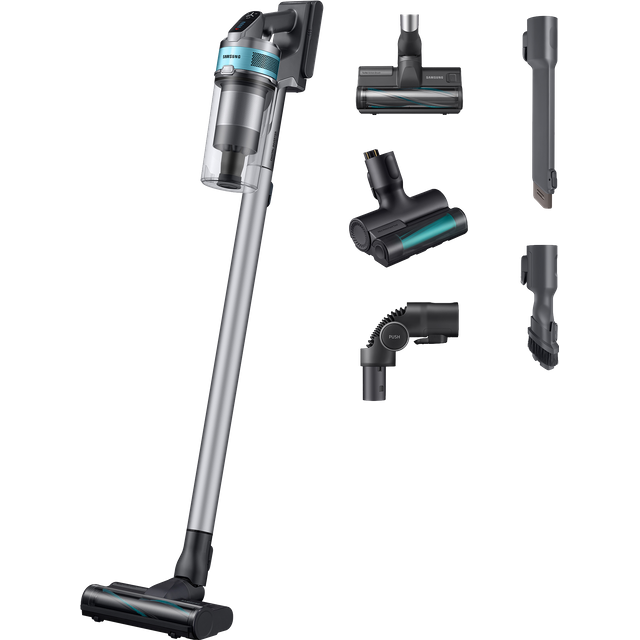 Samsung Jet™ 75 Pet VS20T7532T1 Cordless Vacuum Cleaner with up to 60 Minutes Run Time - Titanium Grey / Green