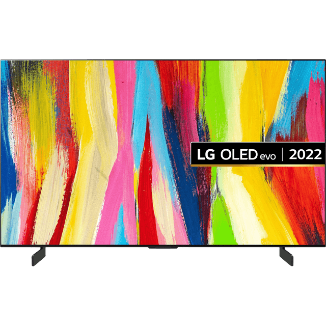 LG OLED42C24LA 42" Smart 4K Ultra HD OLED TV - Matte Dark Grey - OLED42C24LA - 1