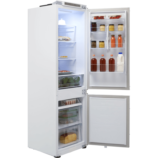 Samsung Series 5 BRB26600FWW Integrated 70/30 Frost Free Fridge Freezer with Sliding Door Fixing Kit - White - F Rated - BRB26600FWW_WH - 1