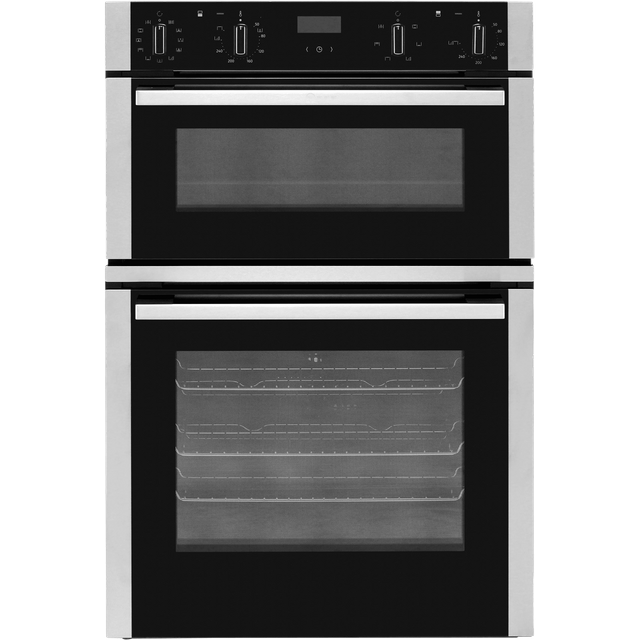 NEFF N50 U1ACE5HN0B Built In Electric Double Oven - Stainless Steel - A/B Rated