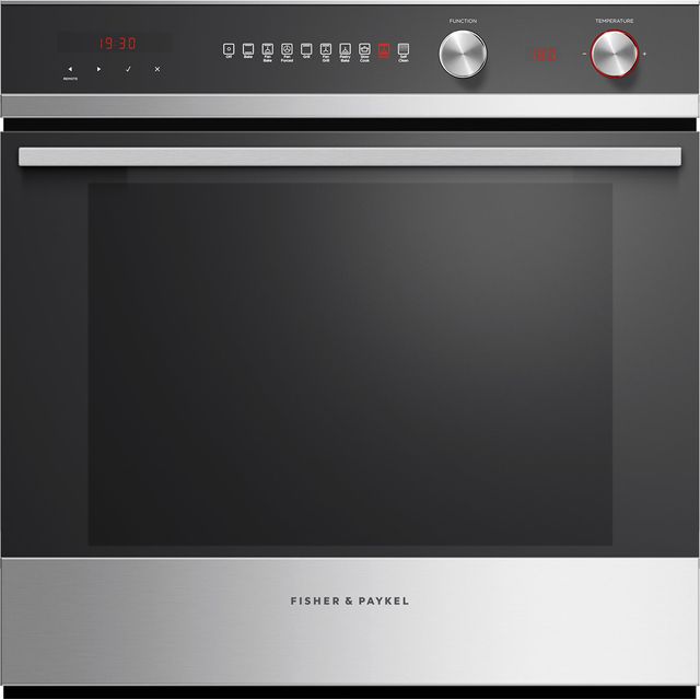 Fisher & Paykel Designer OB60SD9PX1 Built In Electric Single Oven - Stainless Steel - A+ Rated
