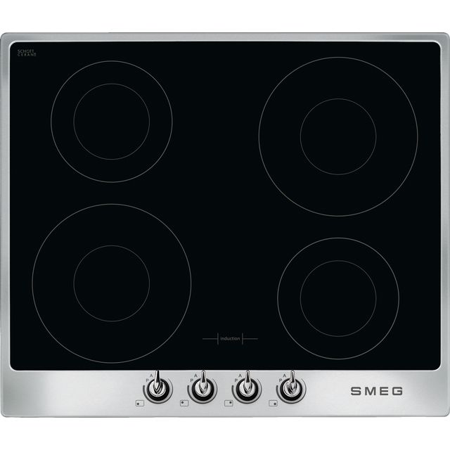 Smeg Victoria SI964XM Built In Induction Hob - Stainless Steel - SI964XM_SI - 1