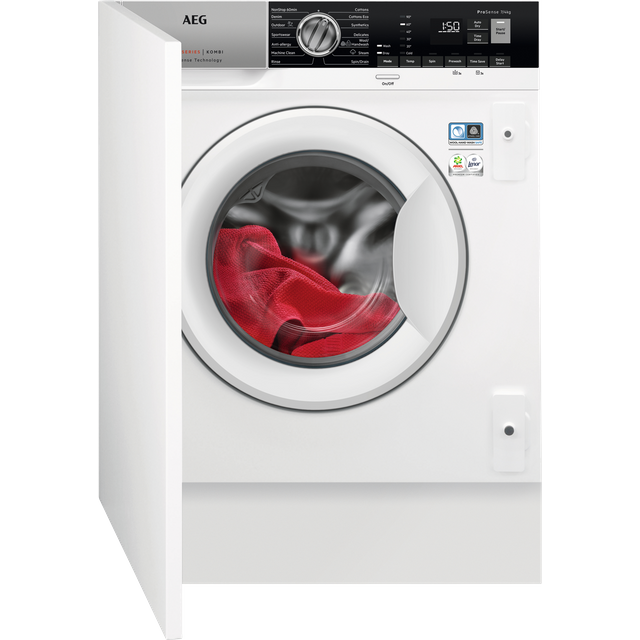 AEG Integrated 7Kg / 4Kg Washer Dryer - White - E Rated
