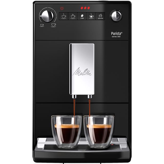 Melitta Purista Black F230-102 6766034 Bean to Cup Coffee Machine - Black