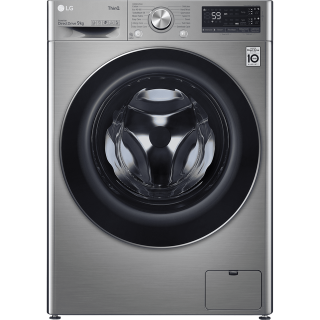 LG V7 9Kg Washing Machine - Graphite - B Rated