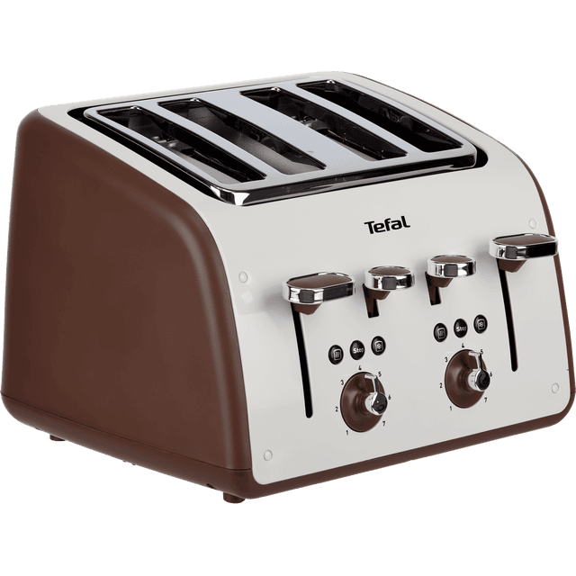 Tefal Retra TF700A40 4 Slice Toaster - Cream