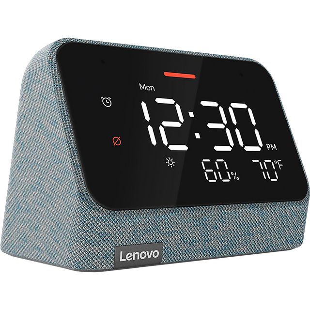 Lenovo Smart Clock Essential with Amazon Alexa - Blue