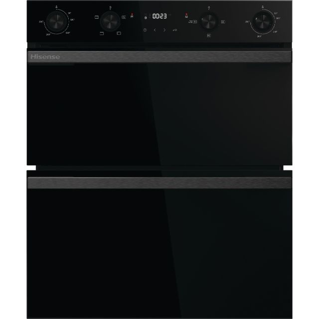 Hisense Hi6 BUD714221CDBG Built Under Electric Double Oven - Black - A/A Rated