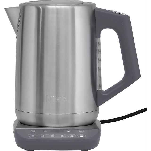 Ninja Perfect Temperature KT201UK Kettle with Temperature Selector - Stainless Steel