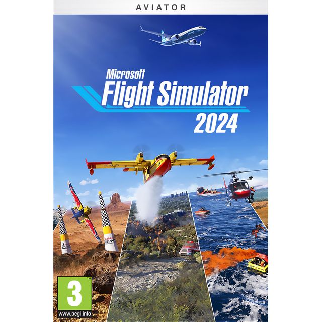 Microsoft Flight Simulator 2024 Aviator Edition (Pre-Purchase/Launch Day) for Xbox Series X/Xbox Series S/PC - Digital Download