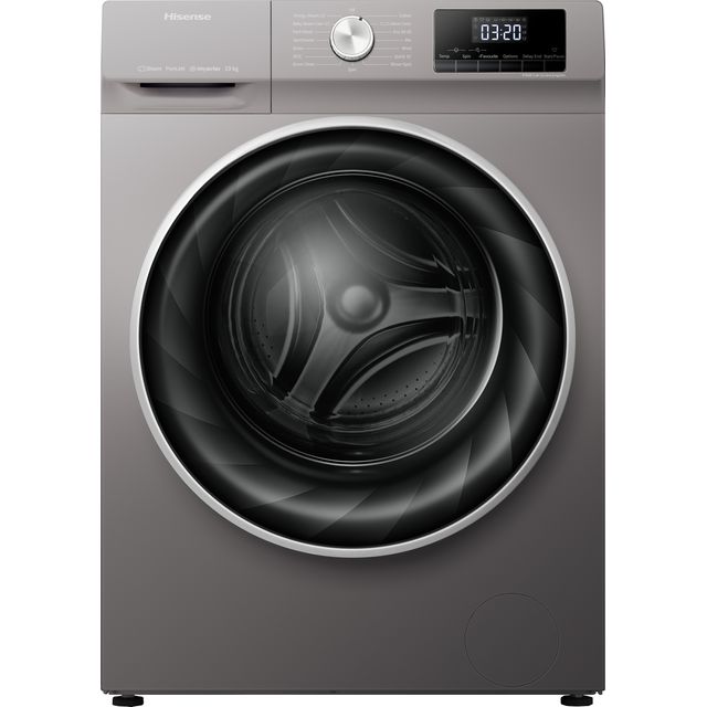 Hisense WFQY1014EVJMT 10Kg Washing Machine with 1400 rpm - Titanium - B Rated