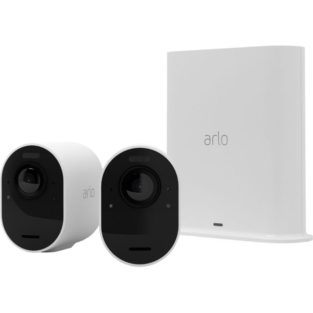 Arlo Ultra 2 4K UHD Smart Home Security Camera - Black / White