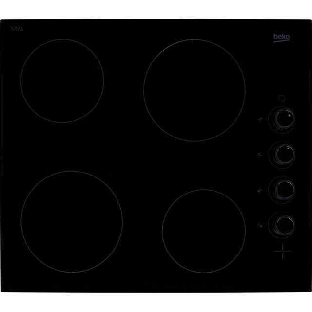 Beko HIC64102 Built In Ceramic Hob - Black - HIC64102_BK - 1