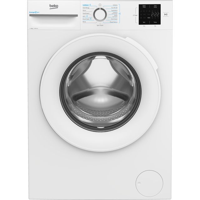 Beko EnergySpin B3W31041W 10kg Washing Machine with 1400 rpm - White - A Rated