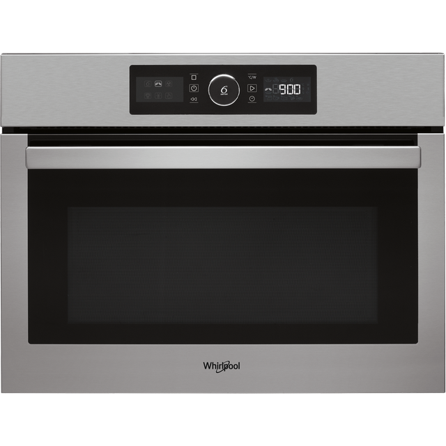 Whirlpool Absolute AMW9615/IXUK Built In Combination Microwave Oven - Stainless Steel - AMW9615/IXUK_SS - 1