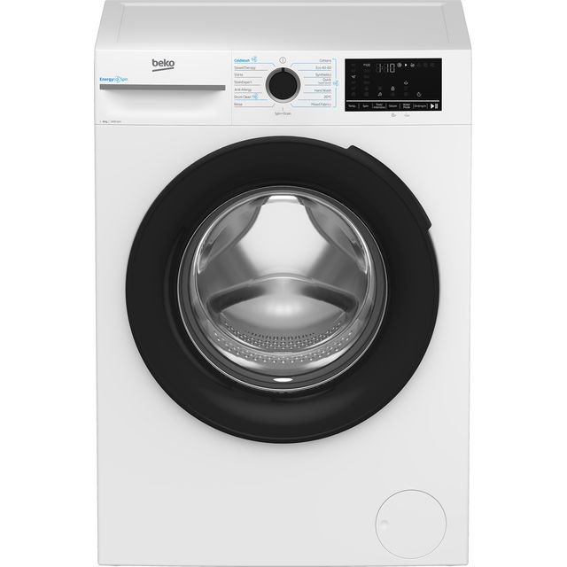 Beko EnergySpin™ BM3WT4841IW 8Kg Washing Machine - White - BM3WT4841IW_WH - 1