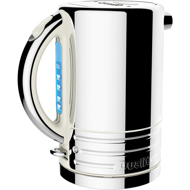 Dualit Architect 72923 Kettle - Canvas White / Stainless Steel