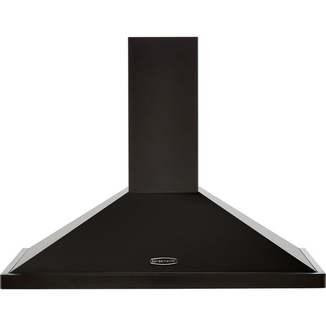 Rangemaster LEIHDC90BC 90cm Chimney Cooker Hood - Black / Chrome