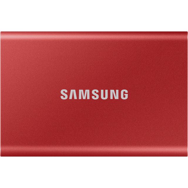 Samsung 500GB Portable SSD - Red 