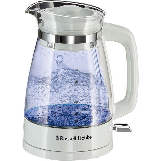 Russell Hobbs Classic Glass 26081 Kettle - White