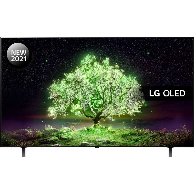 LG OLED55A16LA 55" Smart 4K Ultra HD OLED TV - Black - OLED55A16LA - 1