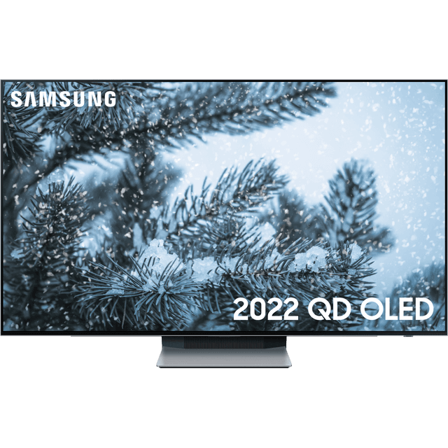 Samsung QE55S95B 55" Smart 4K Ultra HD OLED TV - Silver - QE55S95B - 1