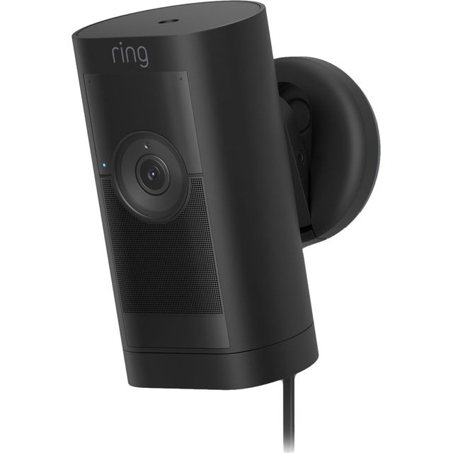 Ring Stick Up Cam Pro Smart Home Security Camera - Black