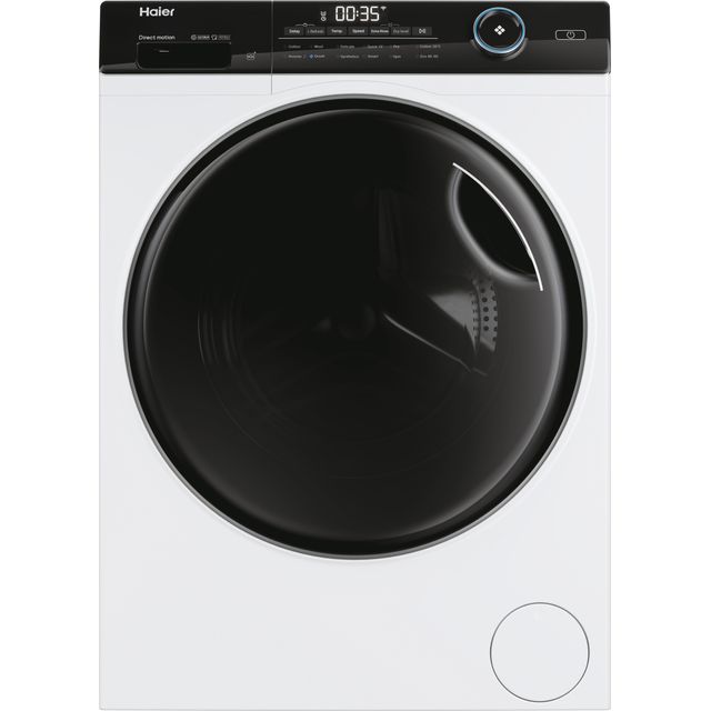 Haier i-Pro Series 5 HWD80B14959NUUK Wifi Connected 8Kg / 6Kg Washer Dryer with 1400 rpm - White - D Rated [Wash&Dry], A Rated [Wash Only]