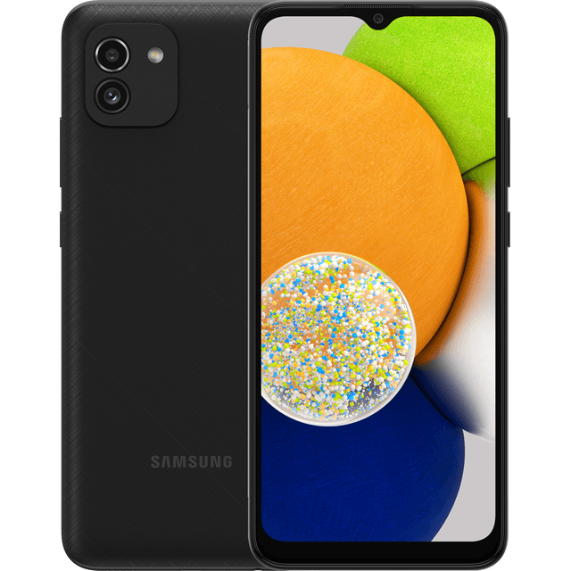 Samsung Galaxy A03 64GB in Black 