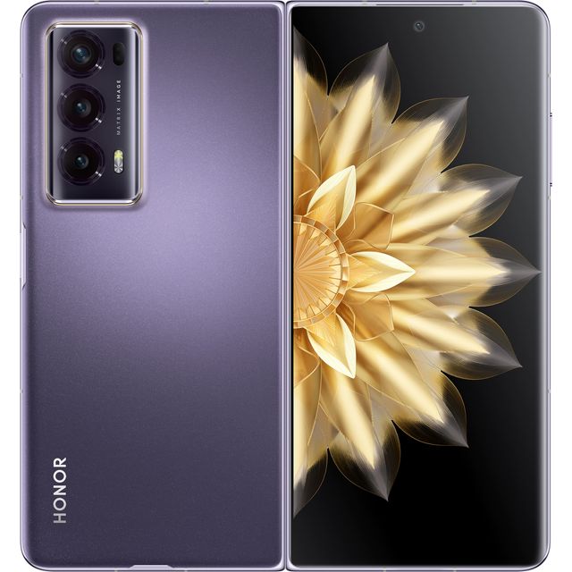 Honor Magic V2 5G 512GB Folding Smart Phone in Purple