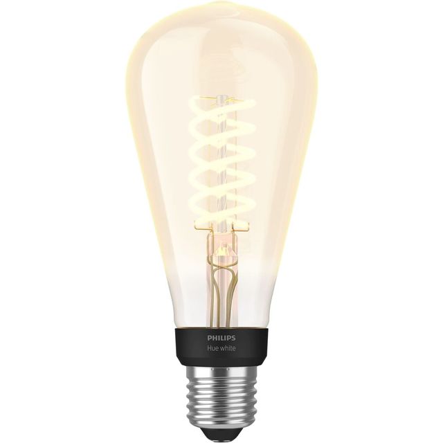 Philips Hue E27 Filament Edison Smart Bulb - G Rated 
