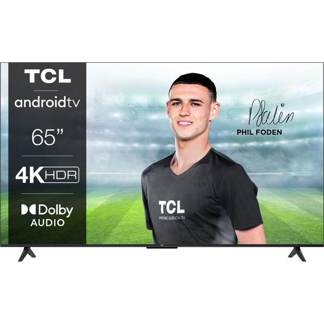 TCL 65P638K 65" Smart 4K Ultra HD TV - Aluminium / Anthracite - 65P638K - 1