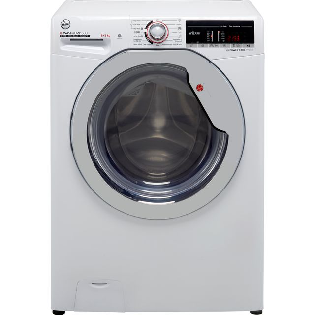 Hoover H-WASH 300 H3DS4855TACE 8Kg / 5Kg Washer Dryer - White - H3DS4855TACE_WH - 1
