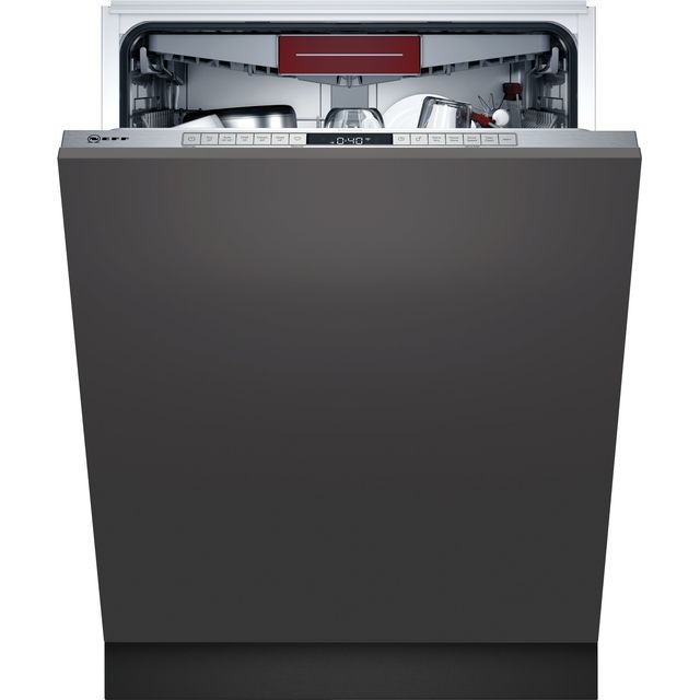 NEFF N50 Extra Height S295HCX26G Fully Integrated Standard Dishwasher - Stainless Steel - S295HCX26G_SS - 1