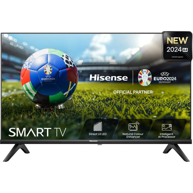 Hisense 40A4NTUK 40" Smart TV - Black - 40A4NTUK - 1