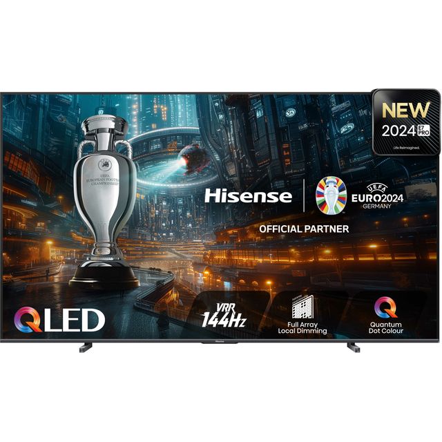 Hisense 100E77NQTUK PRO 100" Smart 4K Ultra HD TV - Grey - 100E77NQTUK PRO - 1