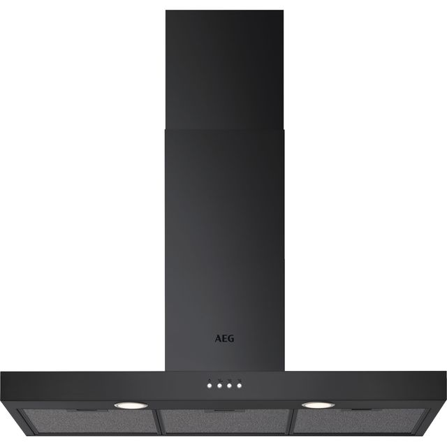 AEG 6000 ExtractionTech DBX3951R 90 cm Chimney Cooker Hood - Black