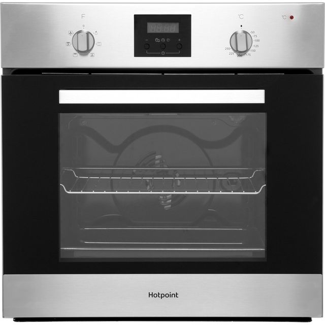 Hotpoint AOY54CIX Built In Electric Single Oven - Stainless Steel - AOY54CIX_SS - 1