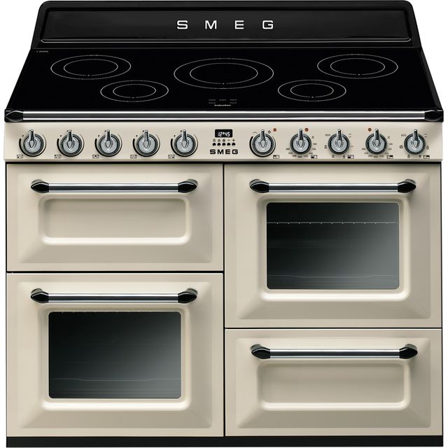 Smeg Victoria TR4110IP2 110cm Electric Range Cooker with Induction Hob - Cream - A/A Rated