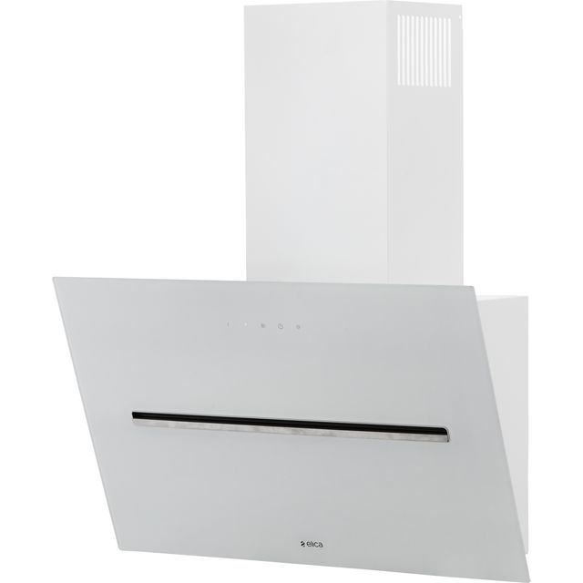 Elica SHY-WH-60 60 cm Chimney Cooker Hood - White Glass - A Rated