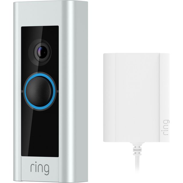 Ring Video Doorbell Pro 2 Battery Smart Door Bell in Nickel 