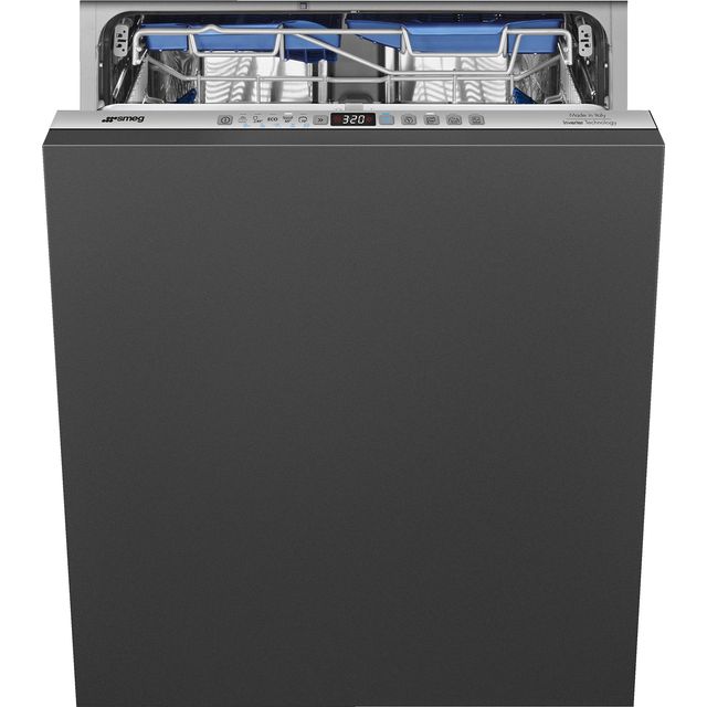 Smeg DI322BQLH Fully Integrated Standard Dishwasher - Silver - DI322BQLH_SI - 1
