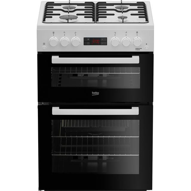Beko KTG613W Gas Cooker with Variable Gas Grill
