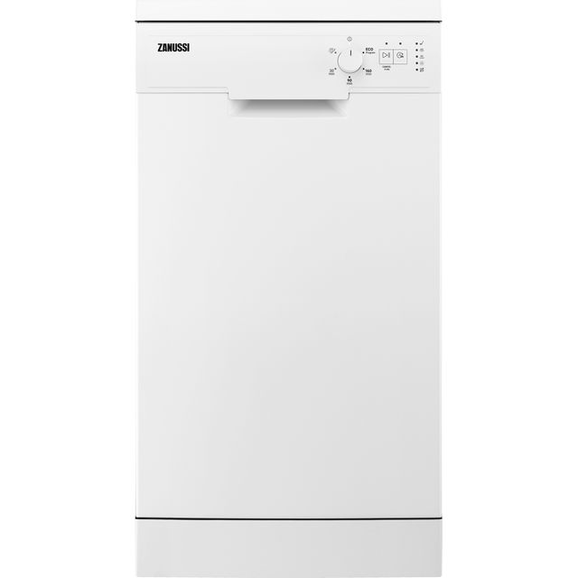Zanussi ZSFN131W1 Slimline Dishwasher - White - F Rated