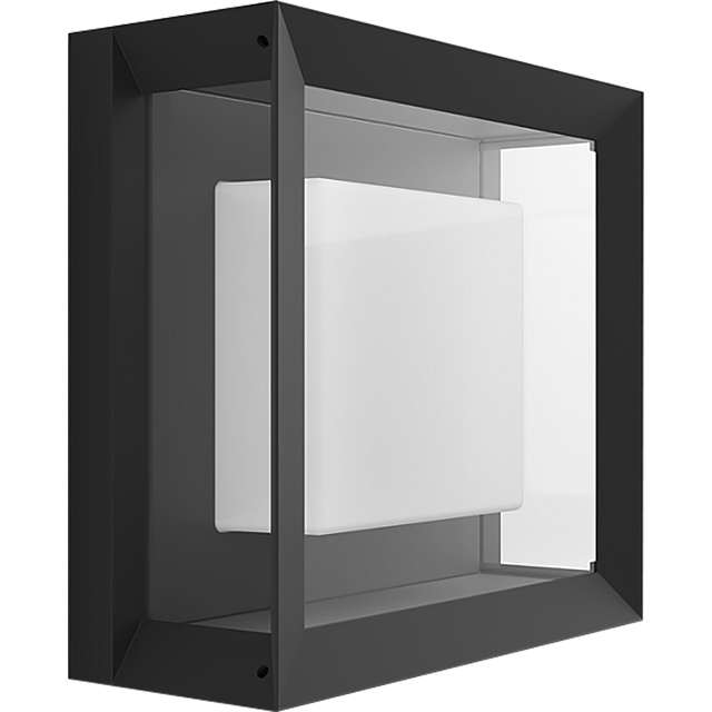 Philips Hue Econic Outdoor Wall Light - Black