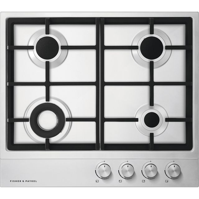 Fisher & Paykel CG604DLPX1 60cm LPG Hob - Stainless Steel