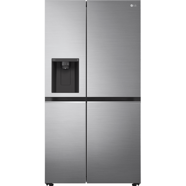 LG NatureFRESH™ GSLV70PZTF Wifi Connected American Fridge Freezer - Steel - F Rated
