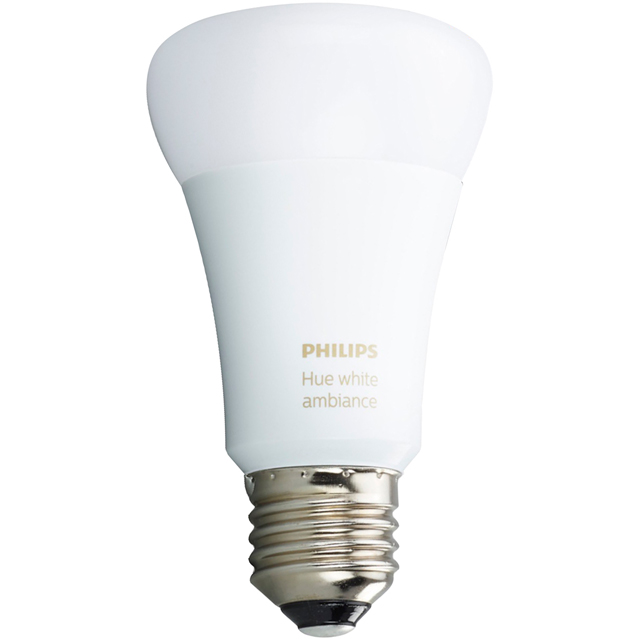 Philips Hue White Ambiance E27 Single Bulb - F Rated