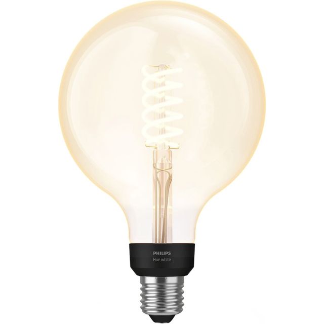 Philips Hue E27 Filament Globe Smart Bulb - G Rated 